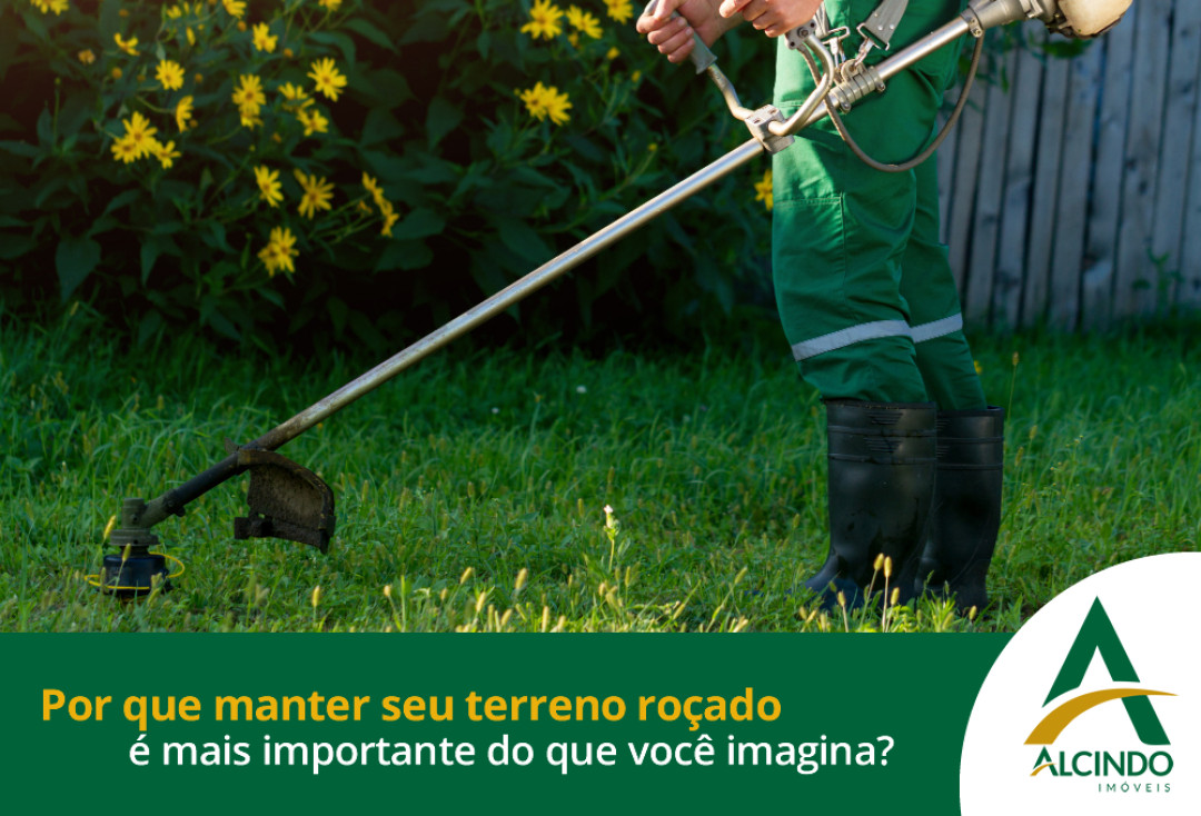 Por que manter seu terreno roçado é mais importante do que você imagina?