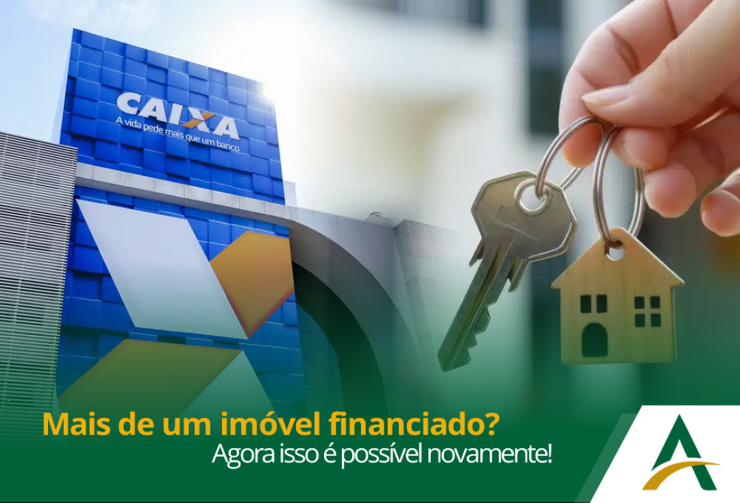 A Caixa Econômica voltou a liberar mais de um financiamento imobiliário por pessoa