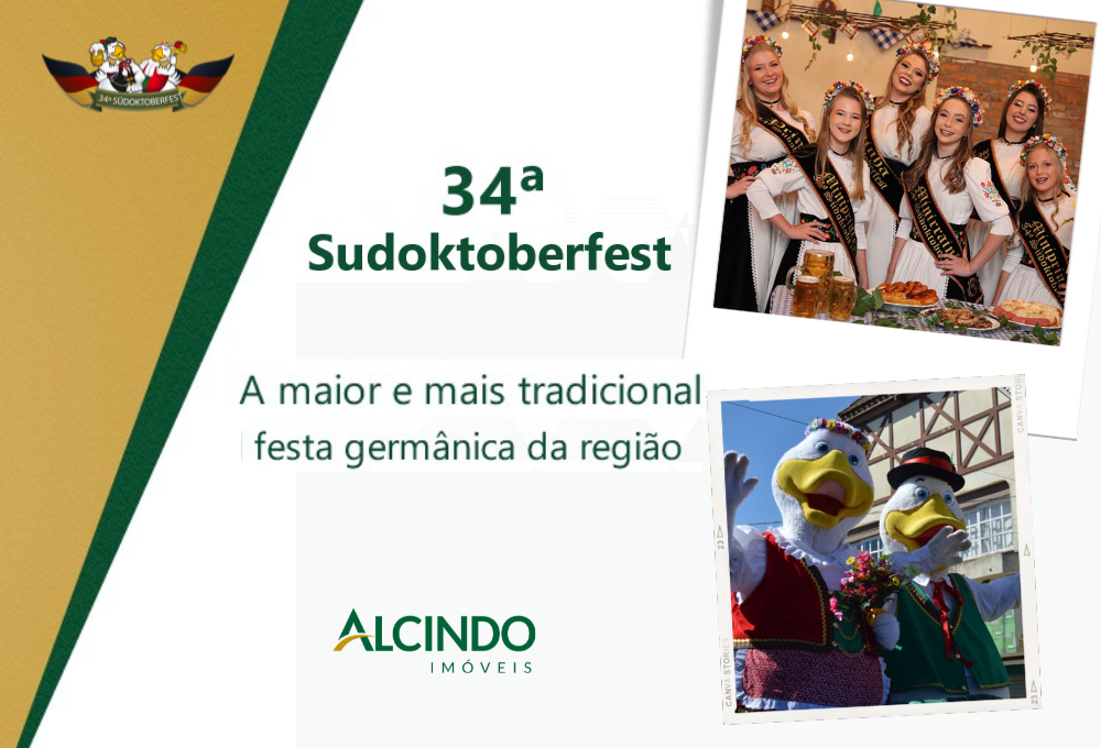 34ª Südoktoberfest, a maior e mais tradicional festa germânica da região sul.